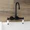 Kingston Brass AE5T0 3-3/8 Inch Wall Mount Tub Faucet, Matte Black AE5T0 - alternate 3